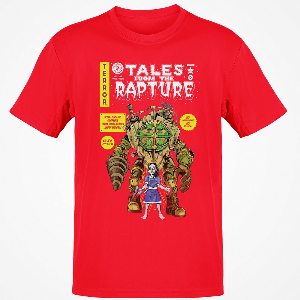 Classic Unisex T-Shirt - ECNX3LSH - Red - 10