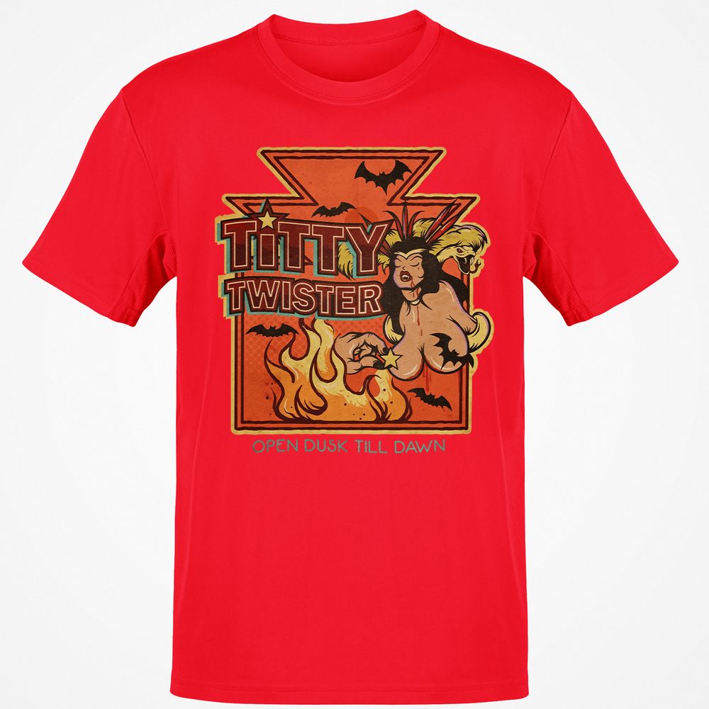 Classic Unisex T-Shirt - F4UEUXBN - Red - 10