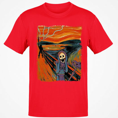 Classic Unisex T-Shirt - RX9WU1QH - Red - 10