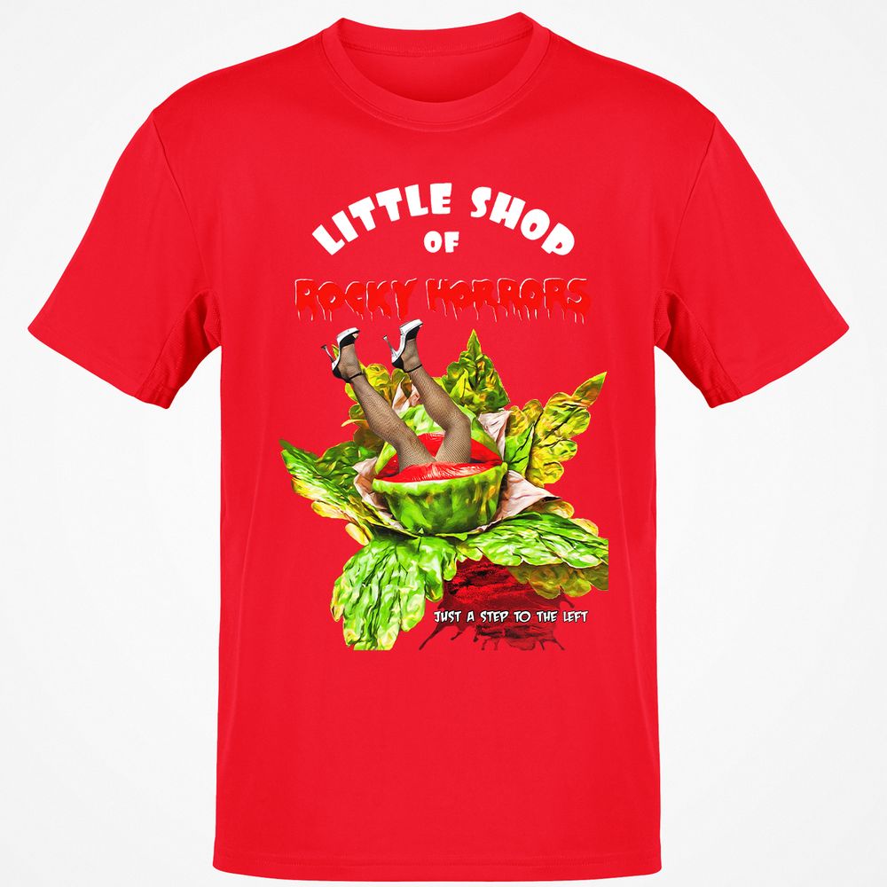 Classic Unisex T-Shirt - Black - Red - 10