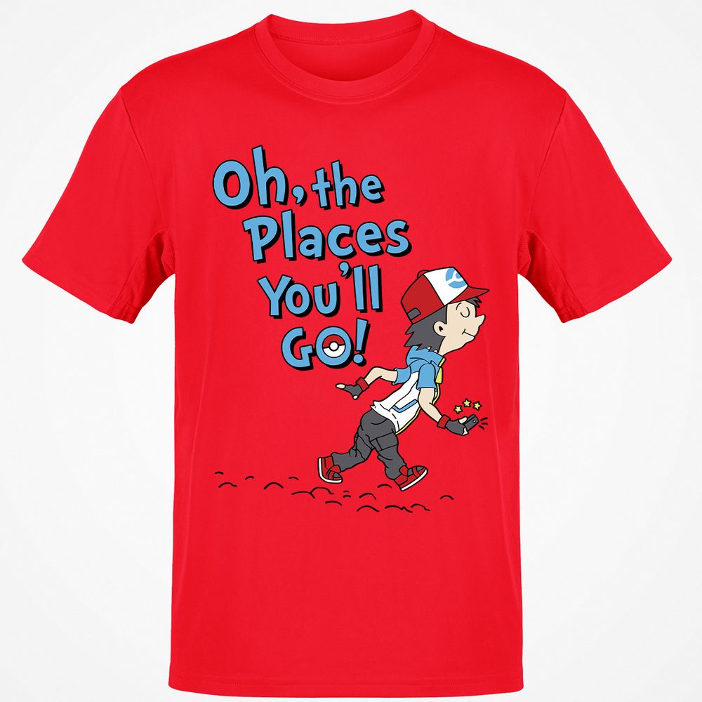 Classic Unisex T-Shirt - M6VLRJBE - Red - 10