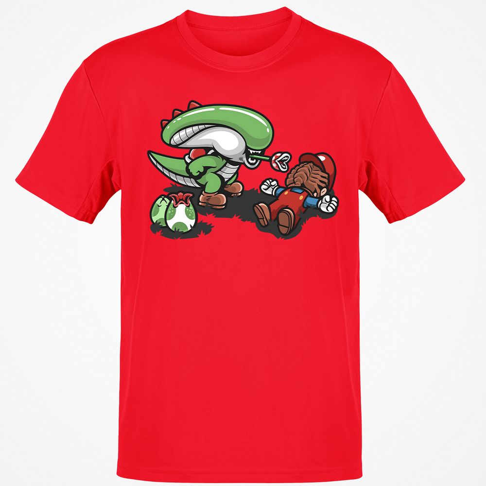 Classic Unisex T-Shirt - 7712Y9EY - Red - 10