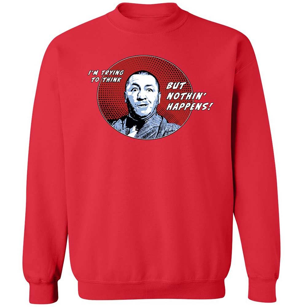 Classic Unisex Sweatshirt - S6EETZLS - Red - 10