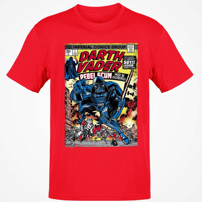 Classic Unisex T-Shirt - H8WLJU74 - Red - 10