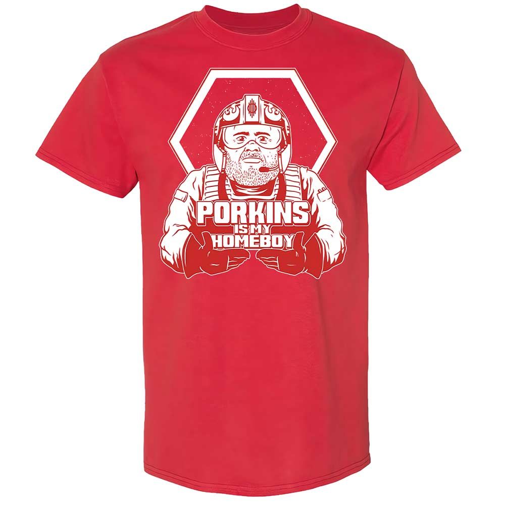 Porkins Is My Homeboy - Red - 10