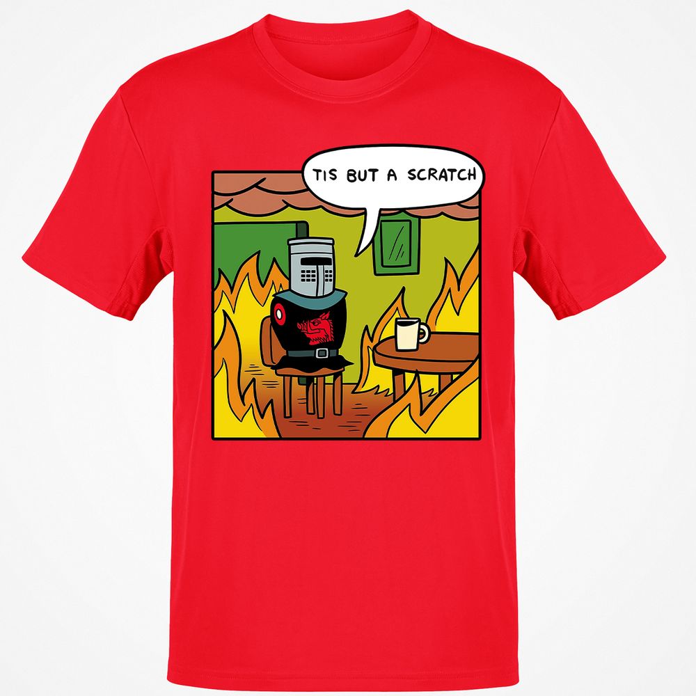 Classic Unisex T-Shirt - X8LFZSEB - Red - 10