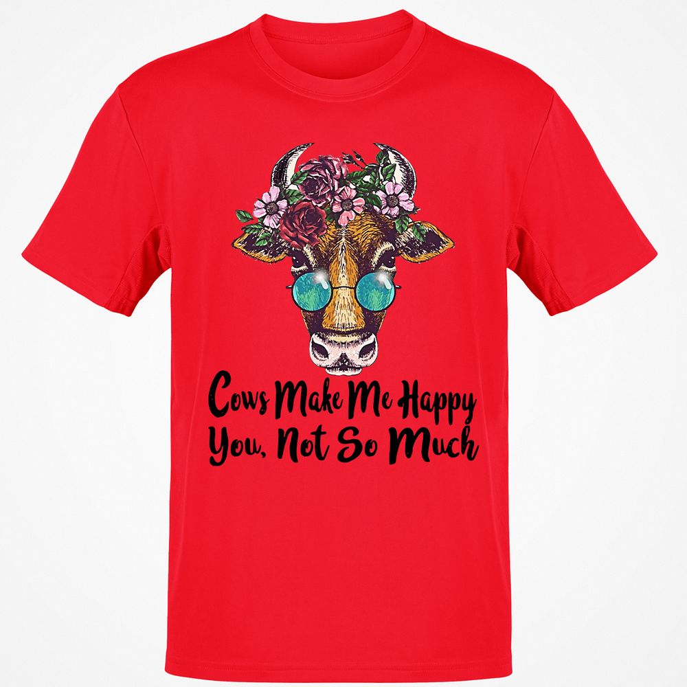Classic Unisex T-Shirt - MW94XQGE - Red - 10