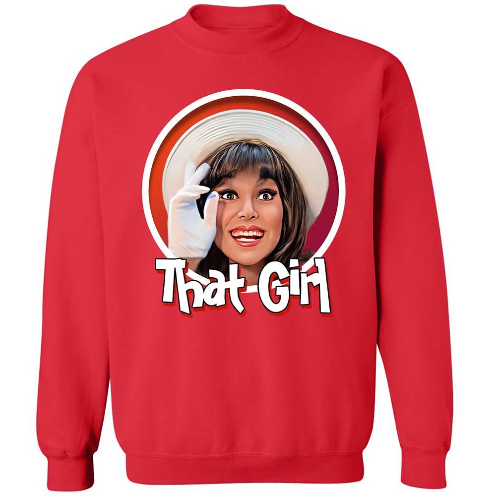 Classic Unisex Sweatshirt - KURSQHSX - Red - 10