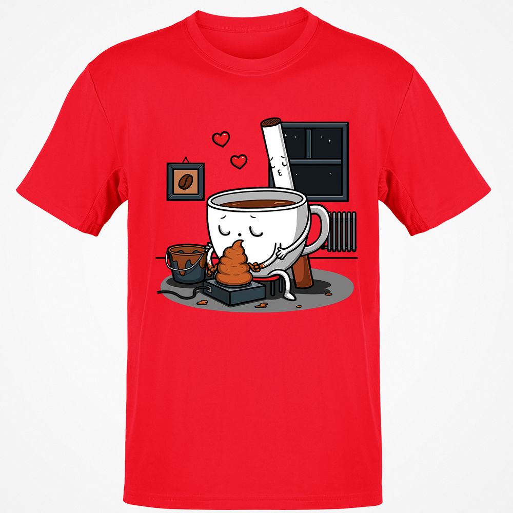 Classic Unisex T-Shirt - L1XJG1TZ - Red - 10