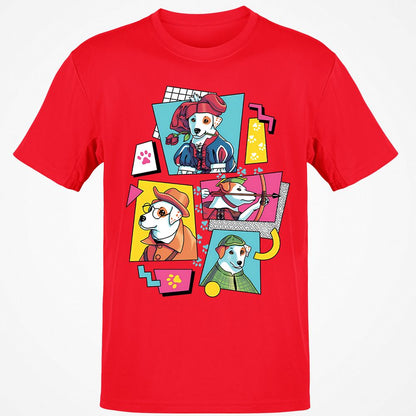 Classic Unisex T-Shirt - V7GBKZZE - Red - 10