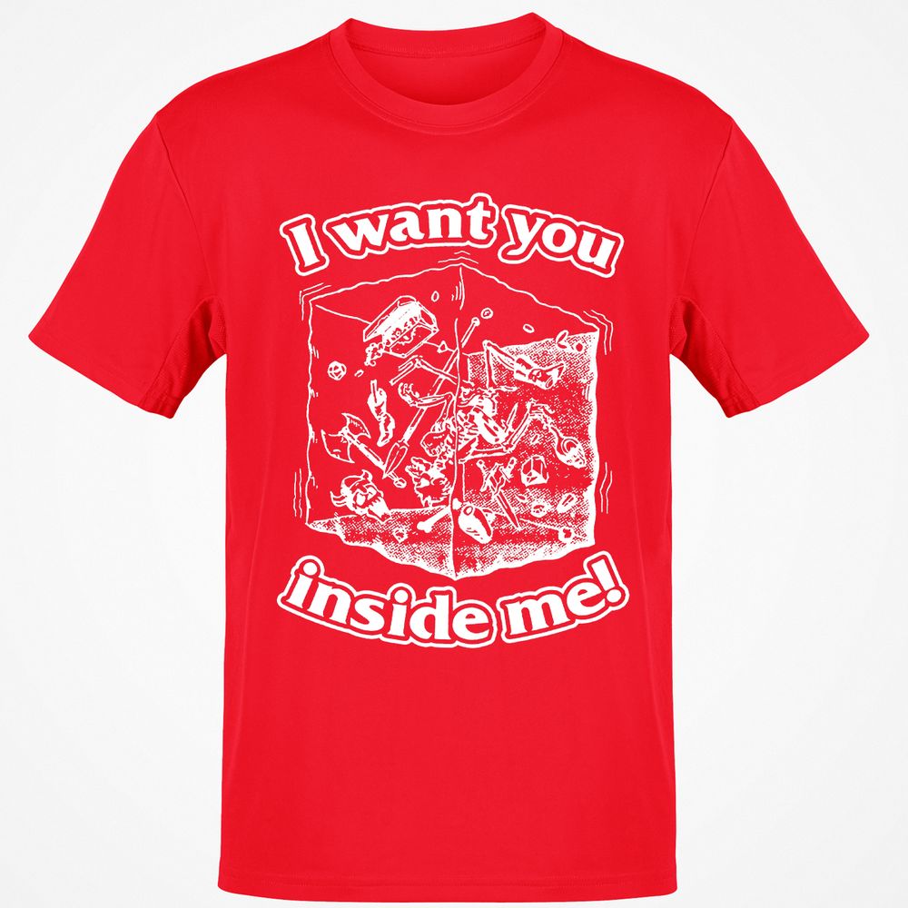 Classic Unisex T-Shirt - UE3GCHFC - Red - 10