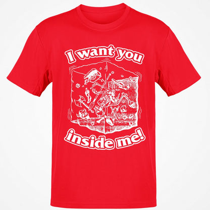 Classic Unisex T-Shirt - UE3GCHFC - Red - 10