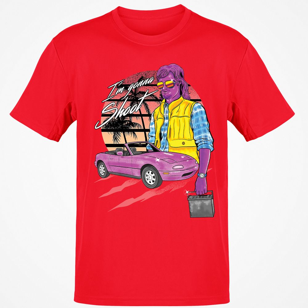 Classic Unisex T-Shirt - YVQ4SE29 - Red - 10