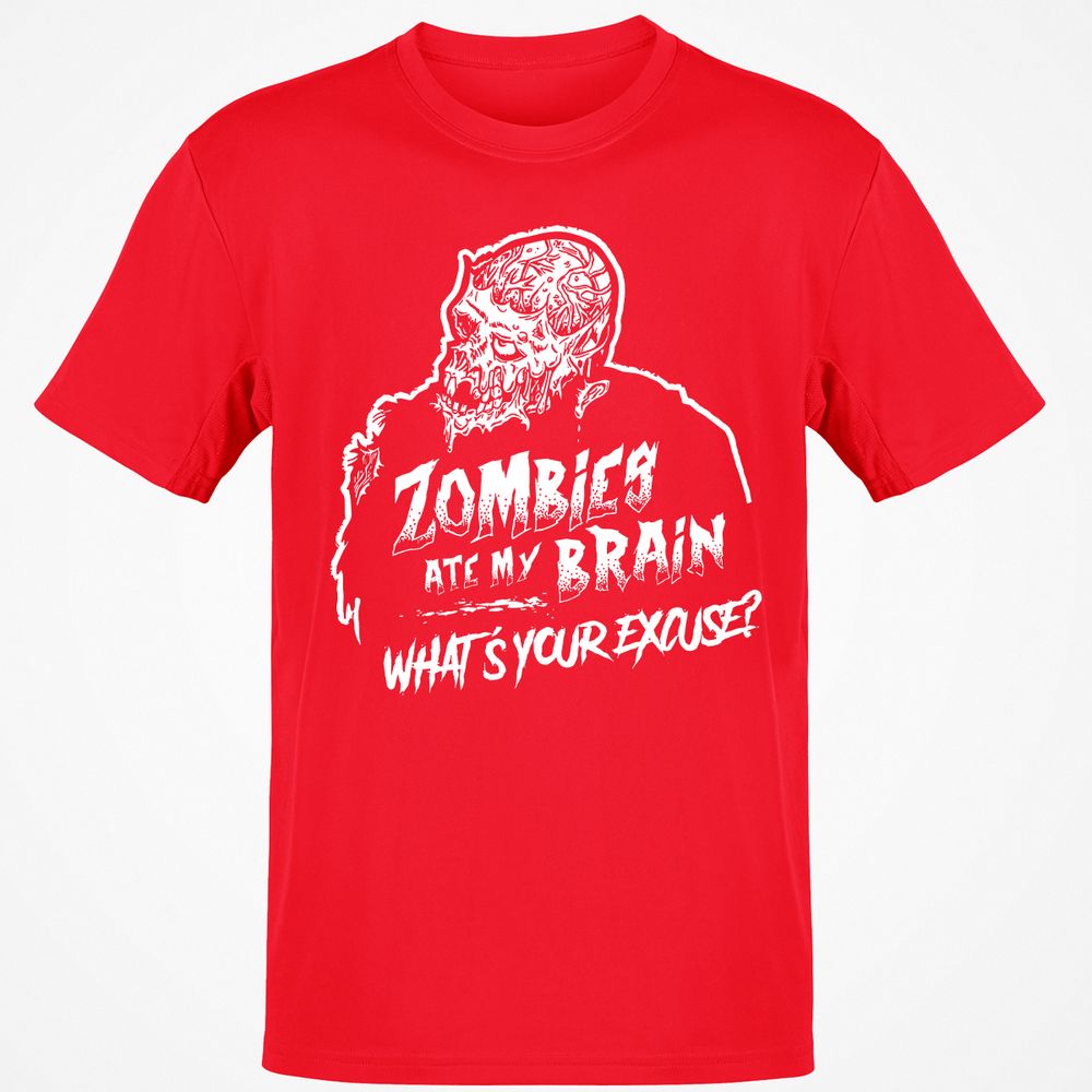 Zombies Ate My Brain - Red - 10