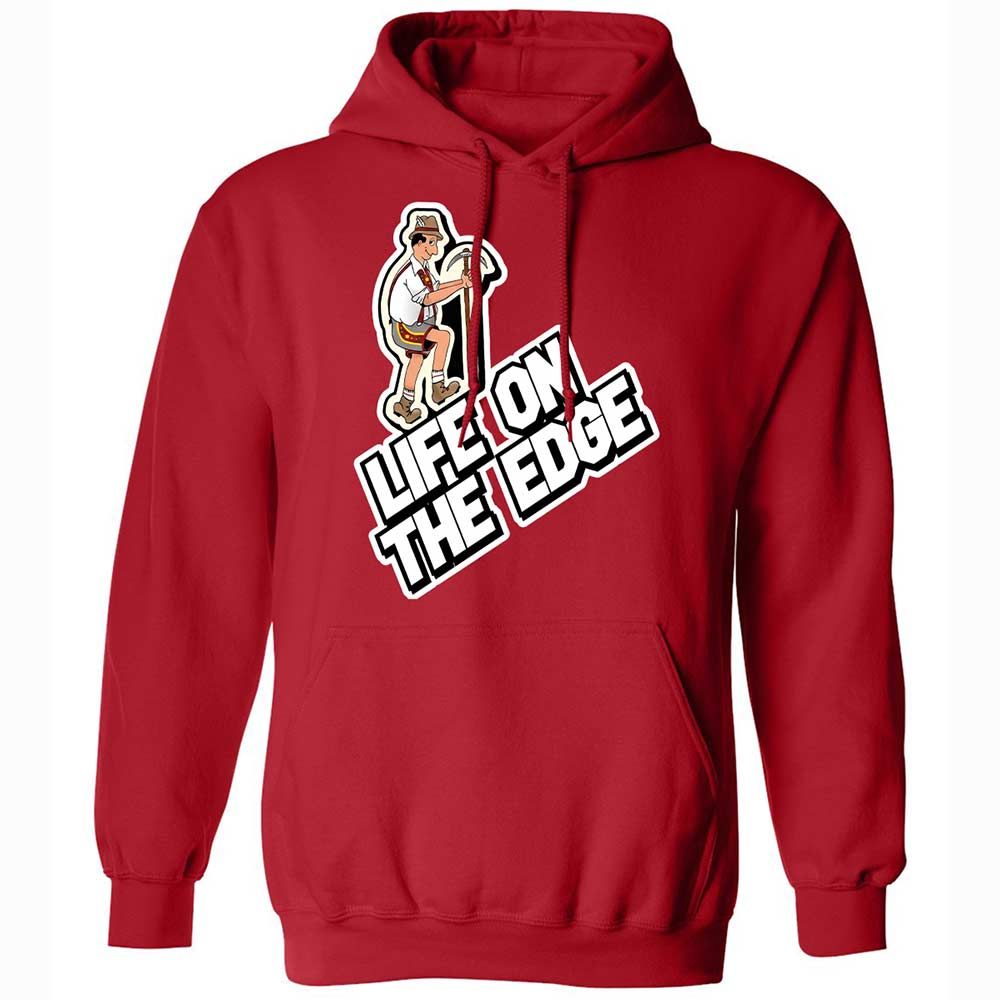 Classic Unisex Hoodie - W6BPCAMX - Red - 10