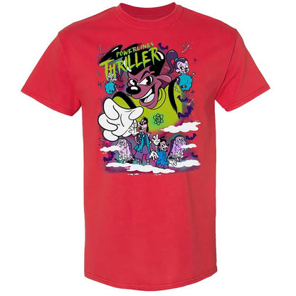 Vintage Pop Cartoon Horror Mashup - Red - 10