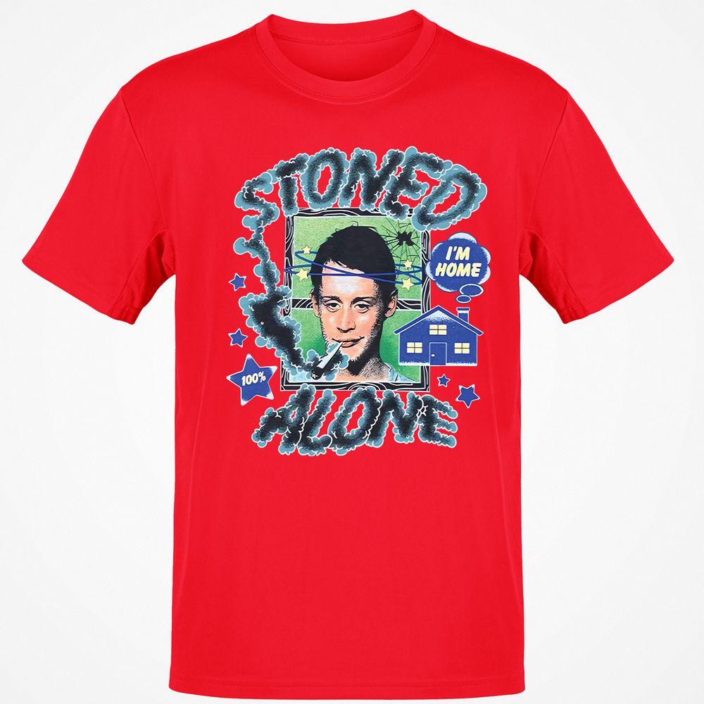 Stoned home alone - Red - 10