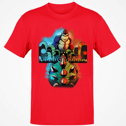 Classic Unisex T-Shirt - 5HRTRD96 - Red - 10
