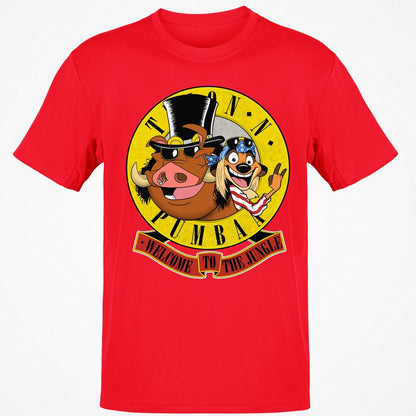 Classic Unisex T-Shirt - Black - Red - 10