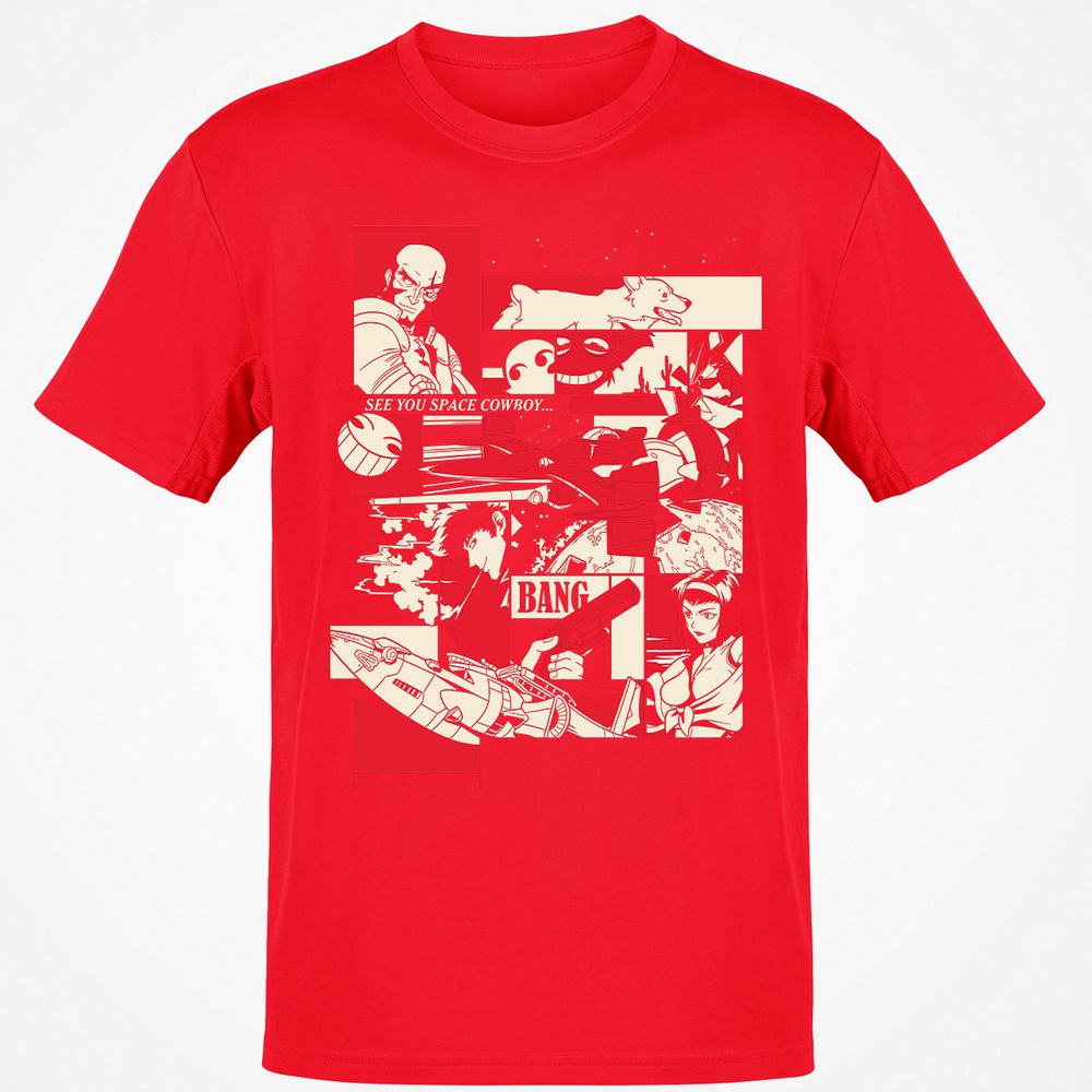 Classic Unisex T-Shirt - UUE6HPYK - Red - 10