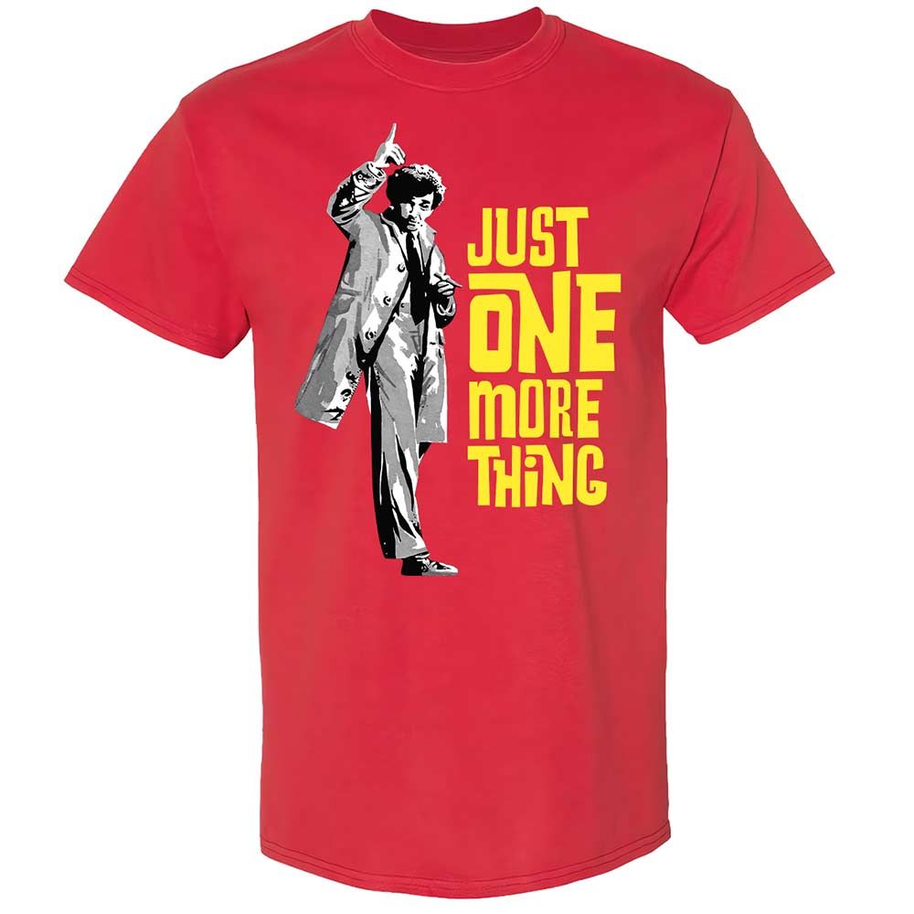 Just One More Thing - Red - 10