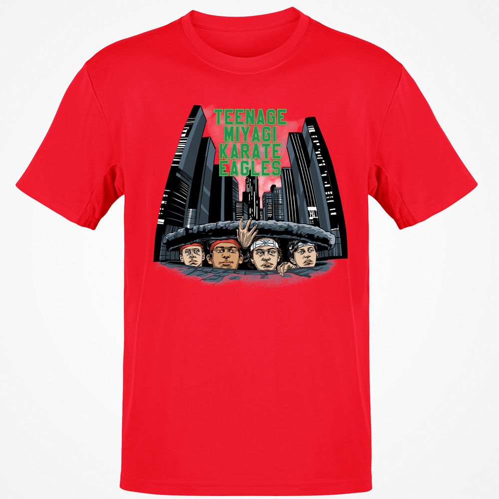 Classic Unisex T-Shirt - EVYFVJ4X - Red - 10