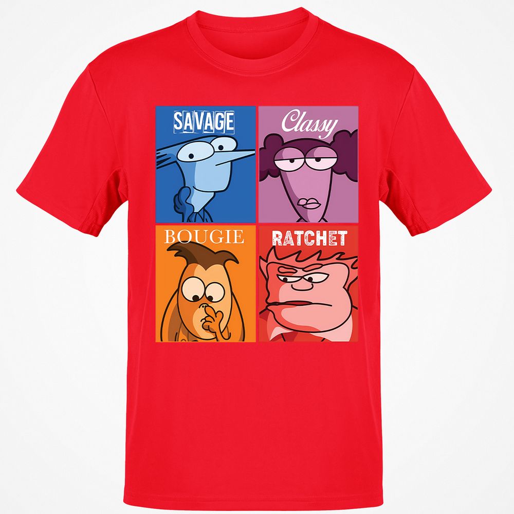 Classic Unisex T-Shirt - S63BCLGH - Red - 10
