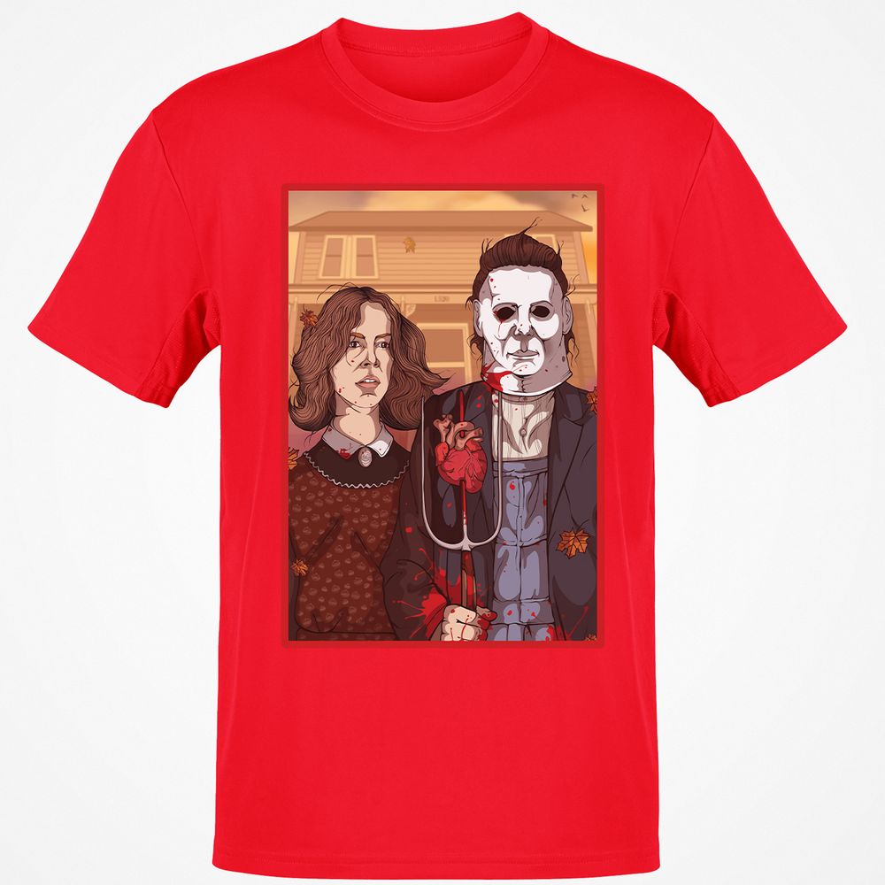 Classic Unisex T-Shirt - WJ17UDMV - Red - 10