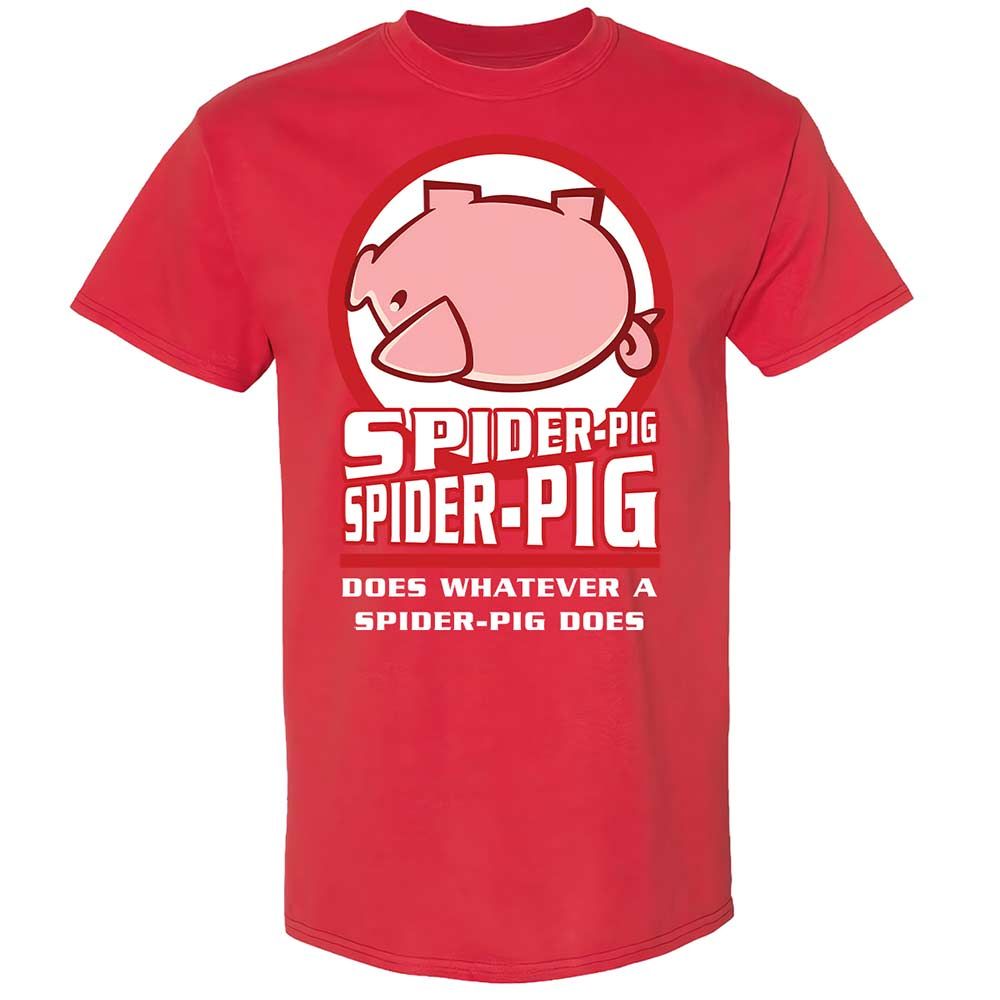 Spider-Pig, Spider-Pig - Red - 10