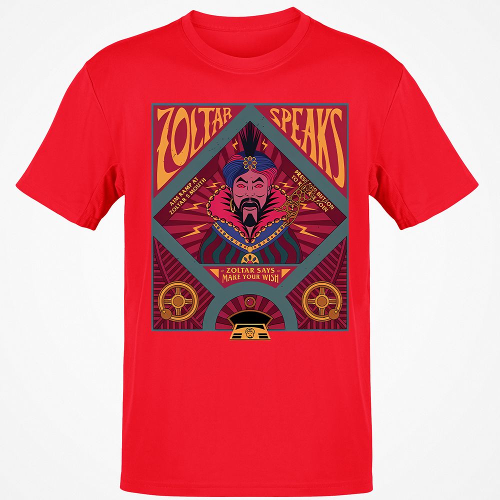 Classic Unisex T-Shirt - LX468P15 - Red - 10