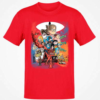 Classic Unisex T-Shirt - P5BGPXSN - Red - 10