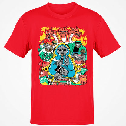 Classic Unisex T-Shirt - XF5KSGH7 - Red - 10