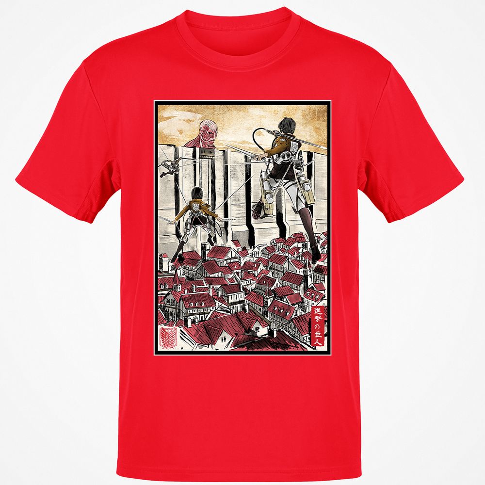 Classic Unisex T-Shirt - ZRMTM5ET - Red - 10