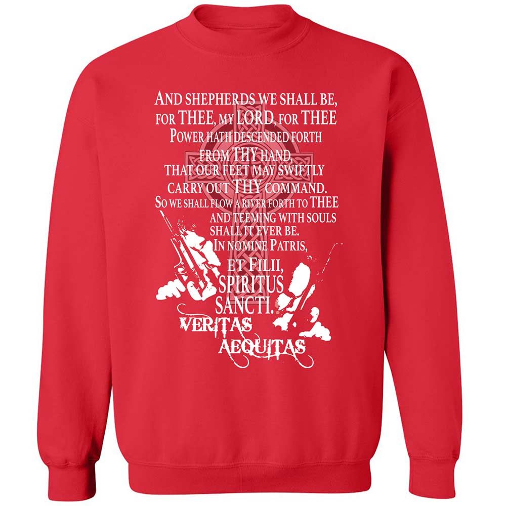 Classic Unisex Sweatshirt - Y53KW6GS - Red - 10
