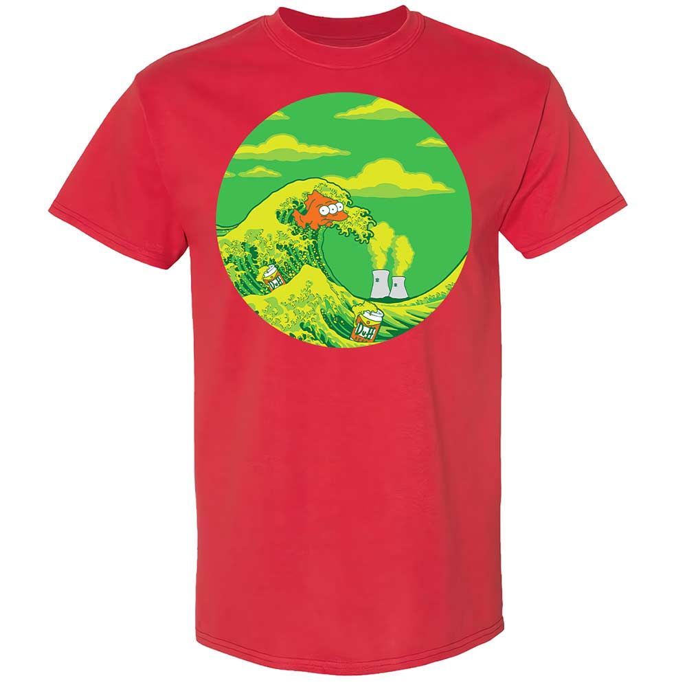 Great Wave Off Springfield - Red - 10