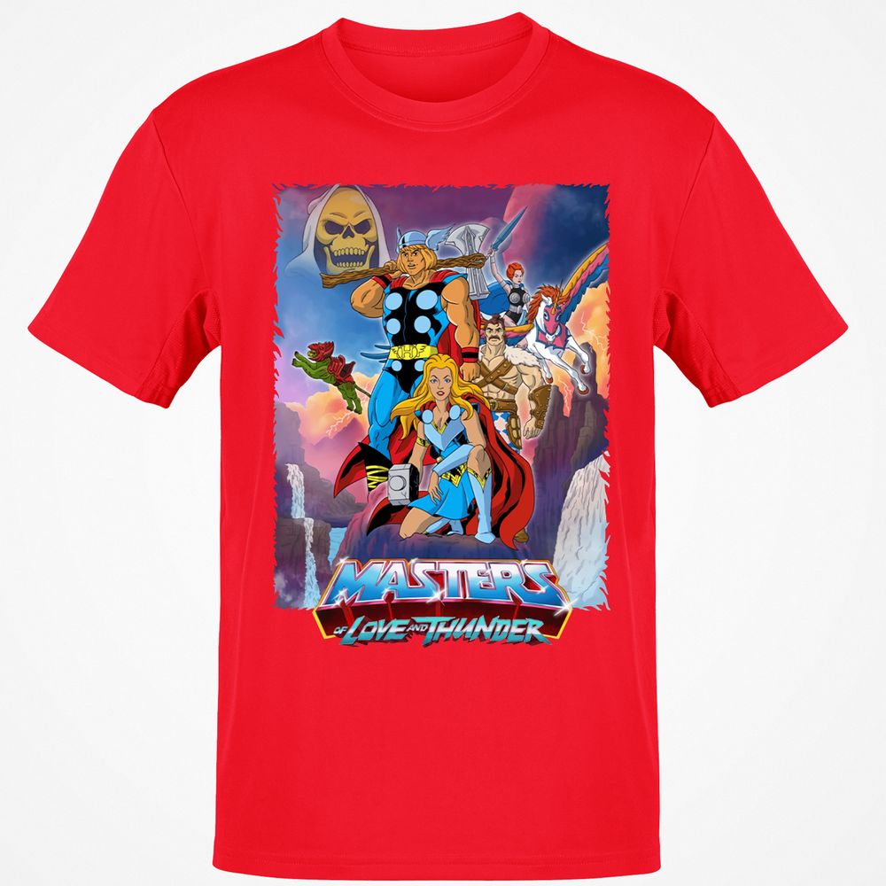 Classic Unisex T-Shirt - KMT9YAGQ - Red - 10