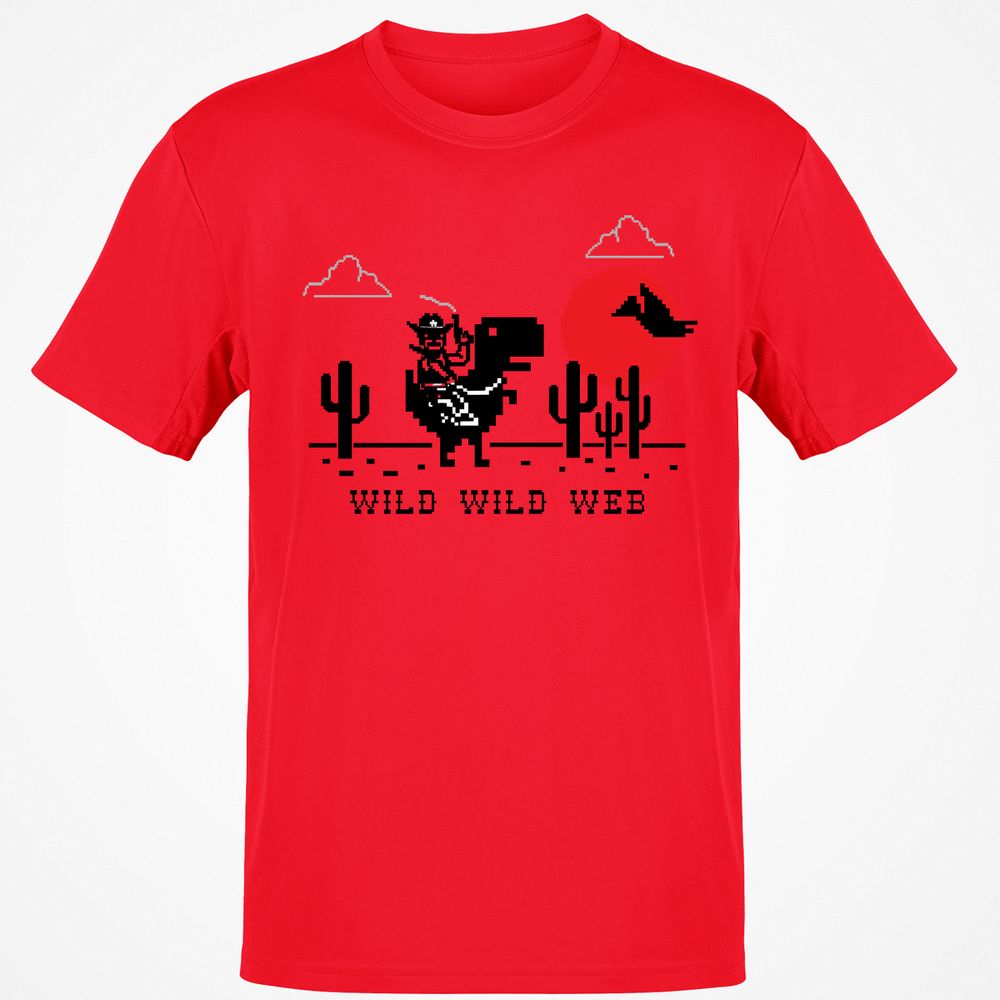 Classic Unisex T-Shirt - AHZ7AQ7J - Red - 10