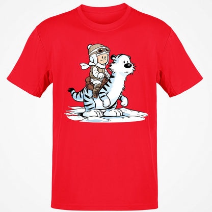 Classic Unisex T-Shirt - E6S1URJN - Red - 10