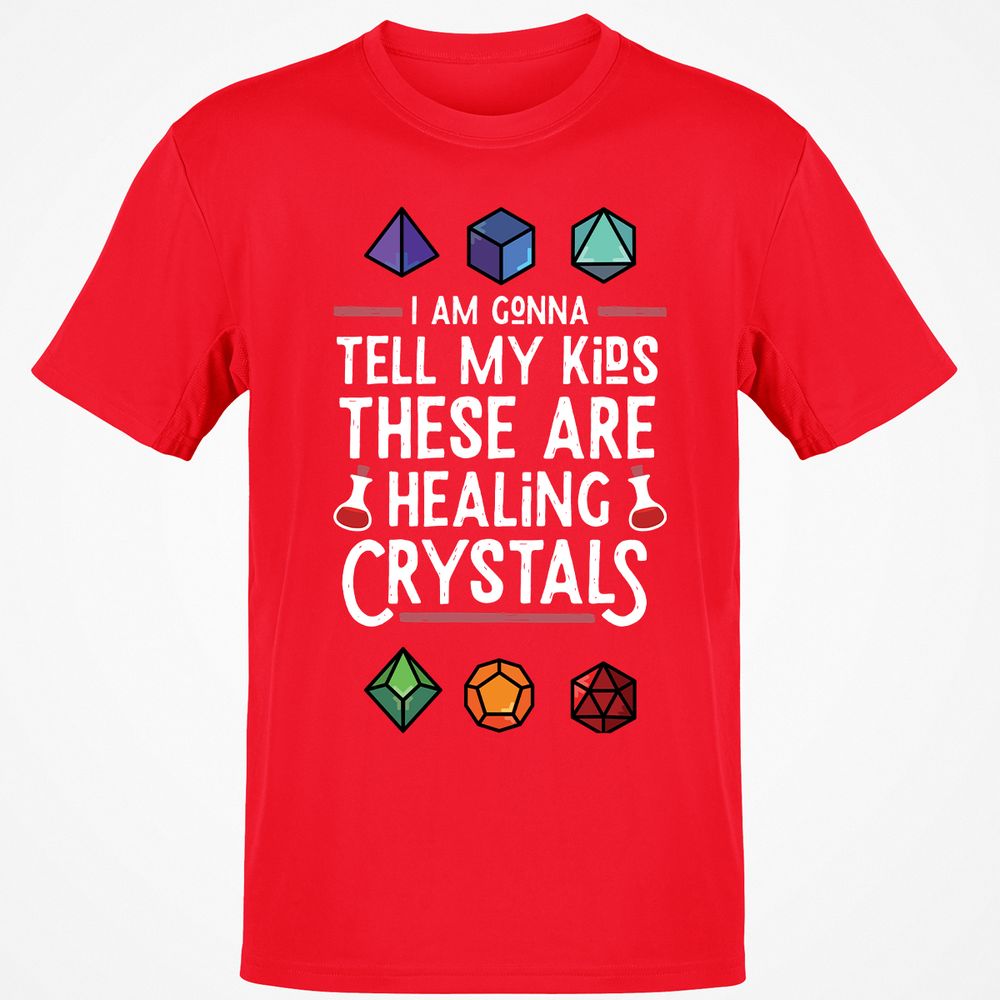 Classic Unisex T-Shirt - 82DYUSV9 - Red - 10