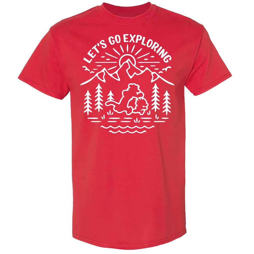 Classic Unisex T-Shirt - 3AAZDJT8 - Red - 10
