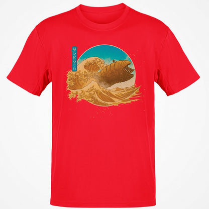 Classic Unisex T-Shirt - E9D2BX7F - Red - 10
