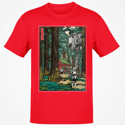 Classic Unisex T-Shirt - 5C8LXR9P - Red - 10