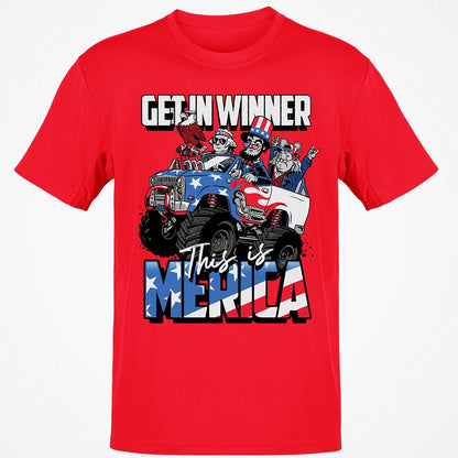Classic Unisex T-Shirt - PCCZM4CK - Red - 10