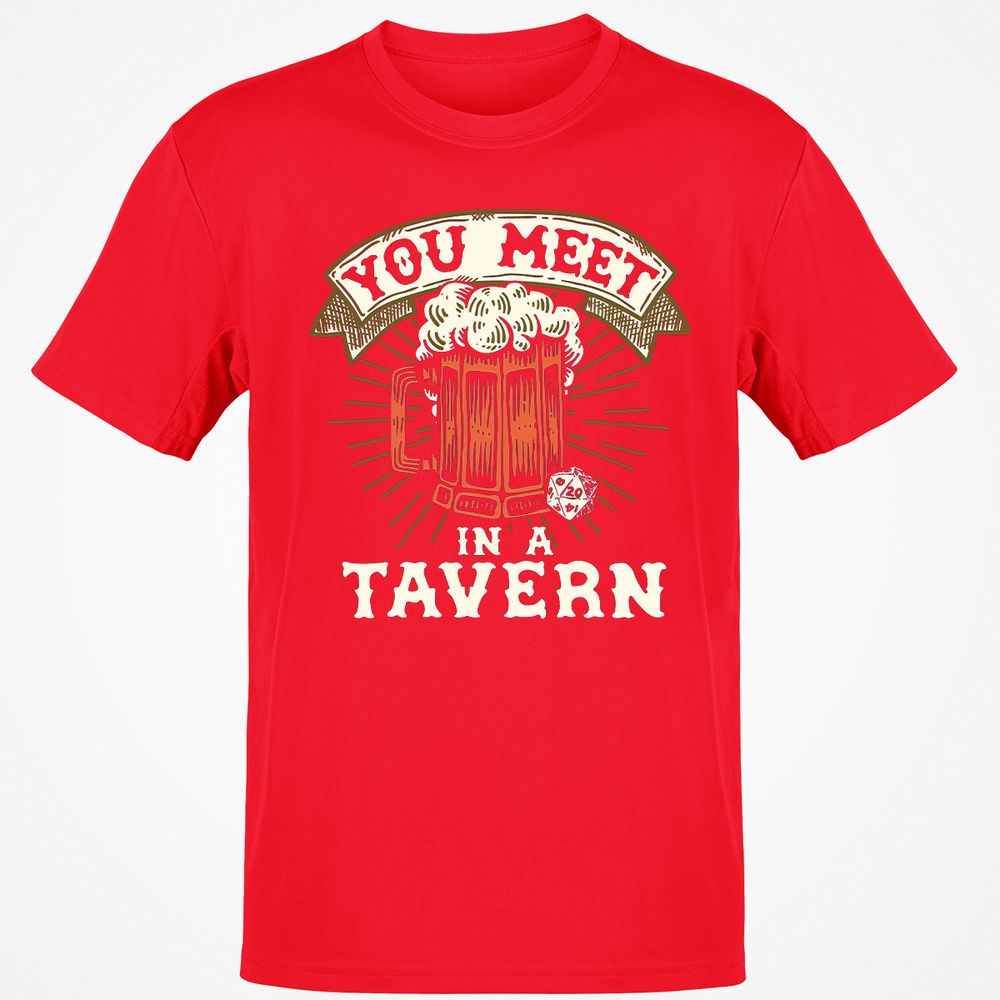 Classic Unisex T-Shirt - VHWKRQND - Red - 10