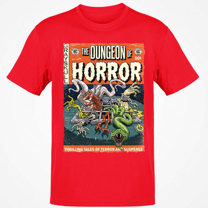 Classic Unisex T-Shirt - 4GVQN8XP - Red - 10