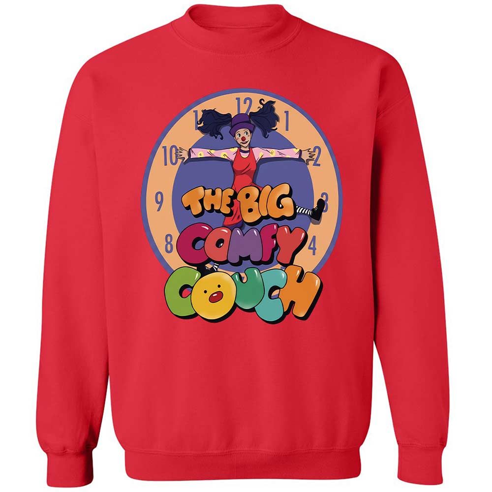 Classic Unisex Sweatshirt - EKW233JN - Red - 10