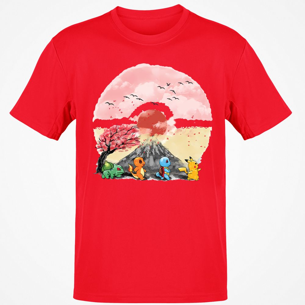 Classic Unisex T-Shirt - YZPXKGT5 - Red - 10