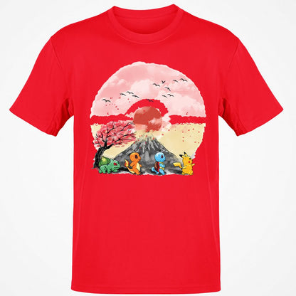 Classic Unisex T-Shirt - YZPXKGT5 - Red - 10