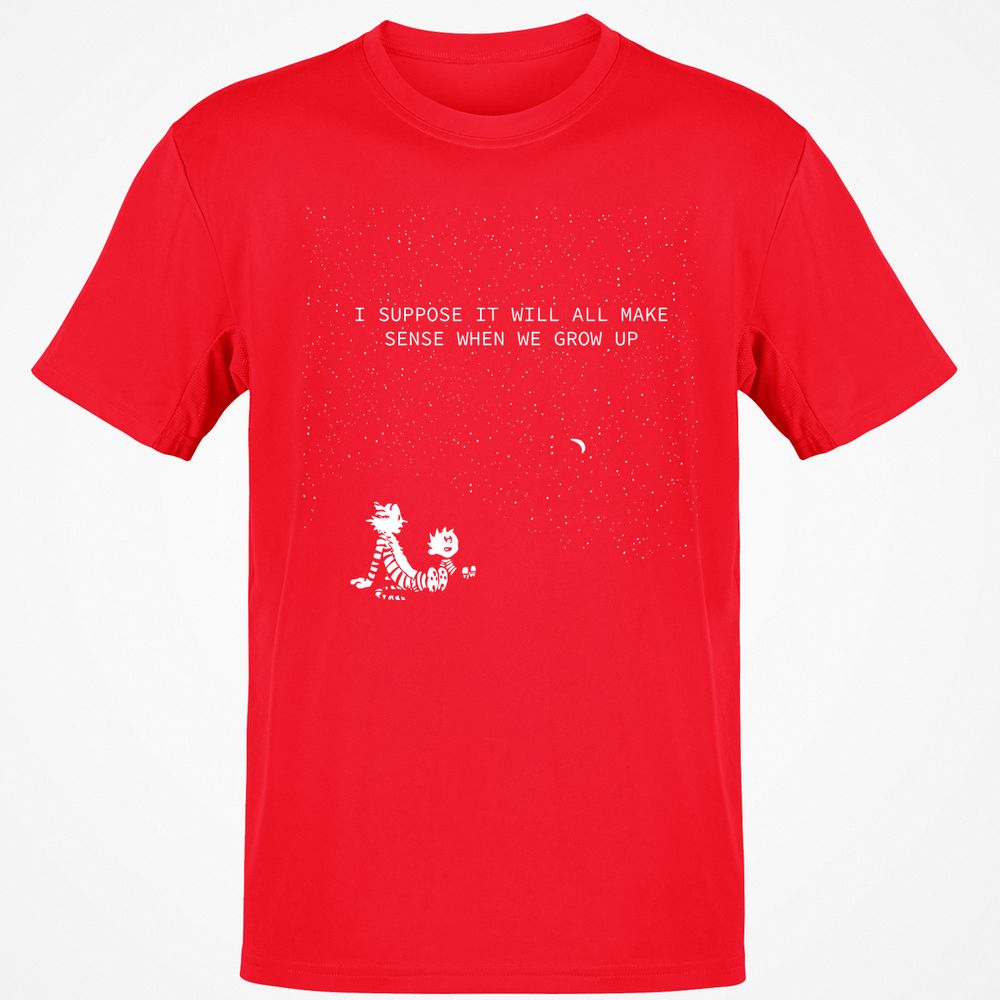 Calvin and Hobbes Stars - Red - 10