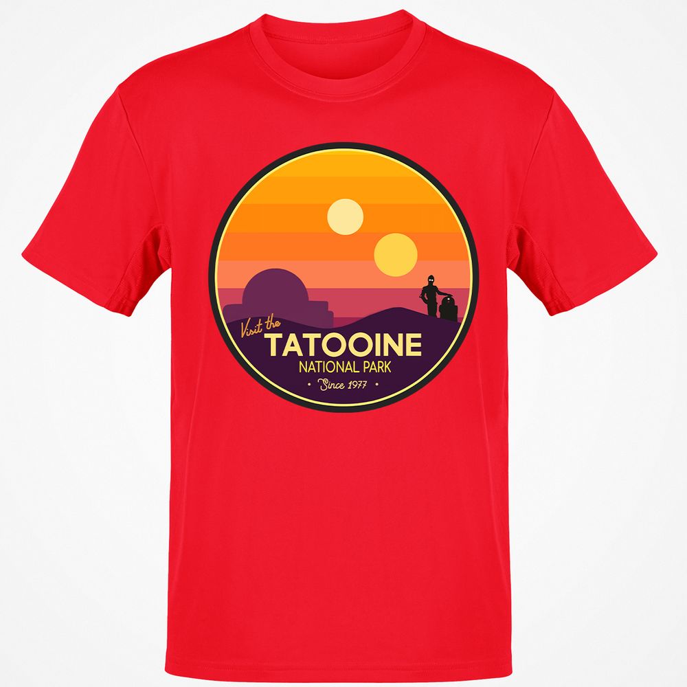 Classic Unisex T-Shirt - 9VFBBBTP - Red - 10